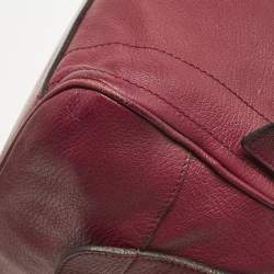 Dolce & Gabbana Red Leather Miss Easy Way Satchel