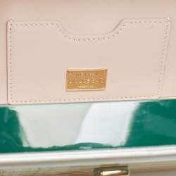 Dolce & Gabbana Green Resin Color Pencil Box Clutch