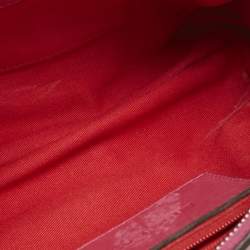 Dolce & Gabbana Red Patent Leather Miss Easy Way Wristlet Clutch