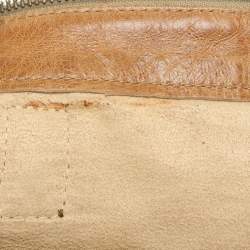 Dolce & Gabbana Brown Leather Embellished Tote