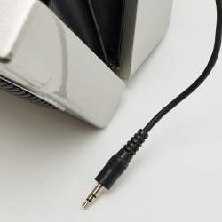 Dolce & Gabbana Grey/Black Acrylic and Snakeskin Trim Radio Boom Box Top Handle Bag