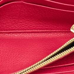 Dolce & Gabbana Yellow Leather DG Disco Clutch