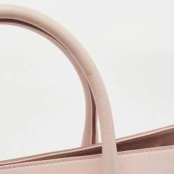 Dolce & Gabbana Pink Leather Miss Alma Bucket Tote