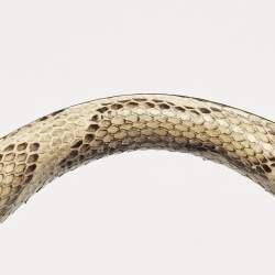 مملوكة مسبقًا Dolce & Gabbana Multicolor Crocodile and Python Small Miss Sicily Top Handle Bag