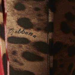 مملوكة مسبقًا Dolce & Gabbana Red Leather Small Miss Sicily Bag