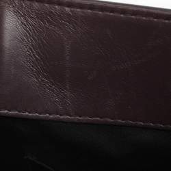 Pre Owned Dolce and Gabbana Multicolor Python/Lizard Embossed Leather Large Miss Sicily Top Handle Bag