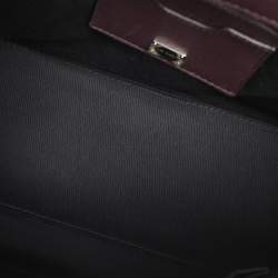 Pre Owned Dolce and Gabbana Multicolor Python/Lizard Embossed Leather Large Miss Sicily Top Handle Bag