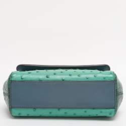 Pre Owned Dolce & Gabbana Multicolor Mix Exotic Small Miss Sicily Top Handle Bag