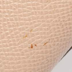 Pre Owned Dolce & Gabbana Beige Leather Miss Sicily Satchel