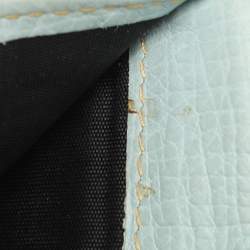 Pre Owned Dolce & Gabbana Pink Leather Miss Sicily Von Wallet on Chain