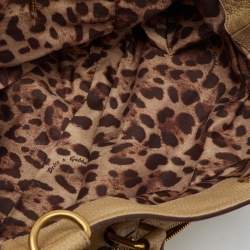 مملوكة مسبقًا Dolce & Gabbana Beige Leather Miss Easy Way Boston Bag