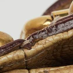 مملوكة مسبقًا Dolce & Gabbana Beige Leather Miss Easy Way Boston Bag