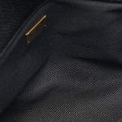 مملوكة مسبقًا Dolce & Gabbana Black Leather Mini Miss Sicily Top Handle Bag