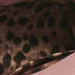 Pre Owned Dolce & Gabbana Old Rose Leather Micro Miss Sicily Top Handle Bag