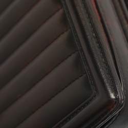 Pre Owned Dolce & Gabbana Black Leather DG Girls Crossbody Bag