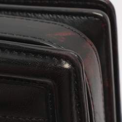 Pre Owned Dolce & Gabbana Black Leather DG Girls Crossbody Bag