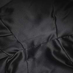 Pre Owned Dolce & Gabbana Black Satin Rhinestone Embellished Crossbody Bag