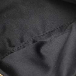 Pre Owned Dolce & Gabbana Black Satin Rhinestone Embellished Crossbody Bag