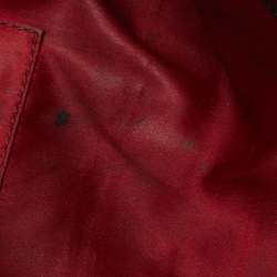 Pre Owned حقيبة كلتش دولتشي آند غابانا جلد أسود مطوي بسلسلة