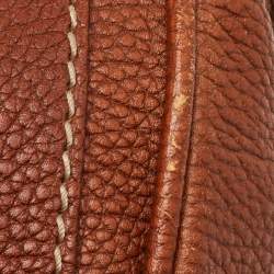 مملوكة مسبقًا Dolce & Gabbana Brown Leather Satchel