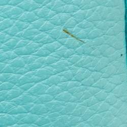 Pre Owned حقيبة دولتشي أند غابانا مس سيسيلي كبيرة يد علوية جلد أزرق أكوا