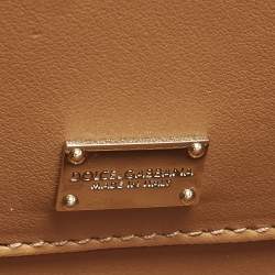 مملوكة مسبقًا حقيبة كتف دولتشي أند غابانا لوسيا جلد ثعبان وج�لد تمساح متعدد الألوان 