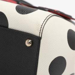 Pre Owned حقيبة دولتشي أند غابانا ميس سيسيلي متوسطة يد علوية جلد أحمر