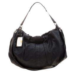 Dolce & Gabbana Black Leather Miss Night and Day Hobo
