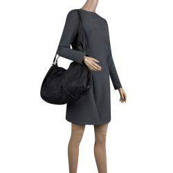 Dolce & Gabbana Black Leather Miss Night and Day Hobo