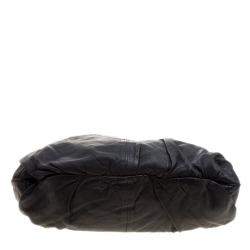 Dolce & Gabbana Black Leather Miss Night and Day Hobo