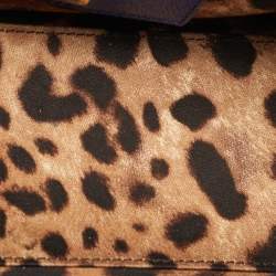 مملوكة مسبقًا حقيبة دولتشي أند غابانا ميس سيسيلي جلد أزرق متوسطة بيد علوية