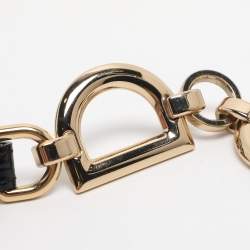 مملوكة مسبقًا حقيبة كلتش دولتشي أند غابانا صندوقية دانتيل أسود