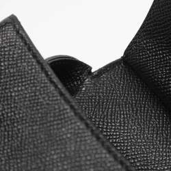 Pre Owned حقيبة دولتشي أند غابانا ميس سيسلي جلد سوداء بيد علوية صغيرة