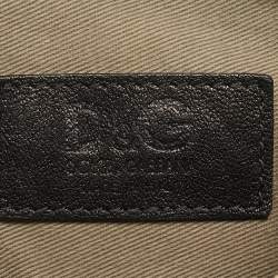 Pre Owned حقيبة كروس دولتشي أند غابانا ليلي غلام جلد مبطن وردي