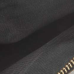 Pre Owned Dolce & Gabbana Brown/Black Leopard Print Coated Canvas Card Holder