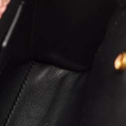 Pre Owned حقيبة دولتشي أند غابانا يد علوية سيسيلي 58 بايثون وردي/بيج