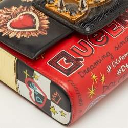 مملوكة مسبقًا Dolce & Gabbana DG Millennials Multicolor Leather Shoulder Bag