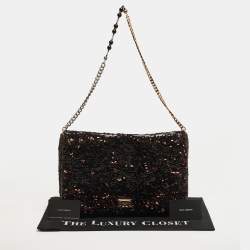 Pre Owned حقيبة دولتشي أند غابانا ميس تشارلز ترتر معدني بقلاب