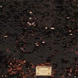 Pre Owned حقيبة دولتشي أند غابانا ميس تشارلز ترتر معدني بقلاب