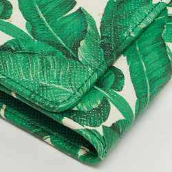 مملوكة مسبقًا محفظة دولتشي أند غابانا مس سيسيلي سلسلة جلد أحمر