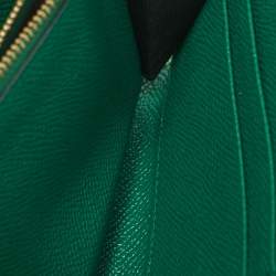 مملوكة مسبقًا محفظة دولتشي أند غابانا مس سيسيلي سلسلة جلد أحمر