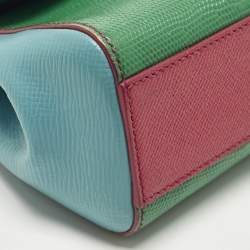 Pre Owned حقيبة يد دولتشي أند غابانا ميس سيسيلي صغيرة جلد أرجواني