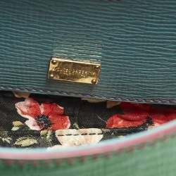 Pre Owned حقيبة يد دولتشي أند غابانا ميس سيسيلي صغيرة جلد أرجواني