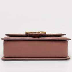 Pre Owned حقيبة دولتشي أند غابانا دي جي أمور "جلد وردي" بيد علوية