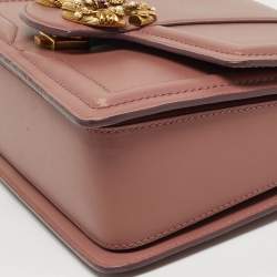 Pre Owned حقيبة دولتشي أند غابانا دي جي أمور "جلد وردي" بيد علوية