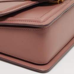 Pre Owned حقيبة دولتشي أند غابانا دي جي أمور "جلد وردي" بيد علوية