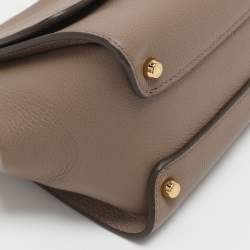 مملوكة مسبقًا حقيبة دولتشي أند غابانا سيسيلي جلد بيج بيد علوية