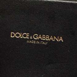 مملوكة مسبقًا Dolce & Gabbana Devotion Black Leather Belt Bag