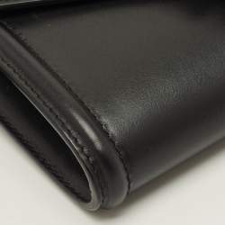 مملوكة مسبقًا Dolce & Gabbana Devotion Black Leather Belt Bag