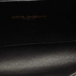 مملوكة مسبقًا Dolce & Gabbana Devotion Black Leather Belt Bag